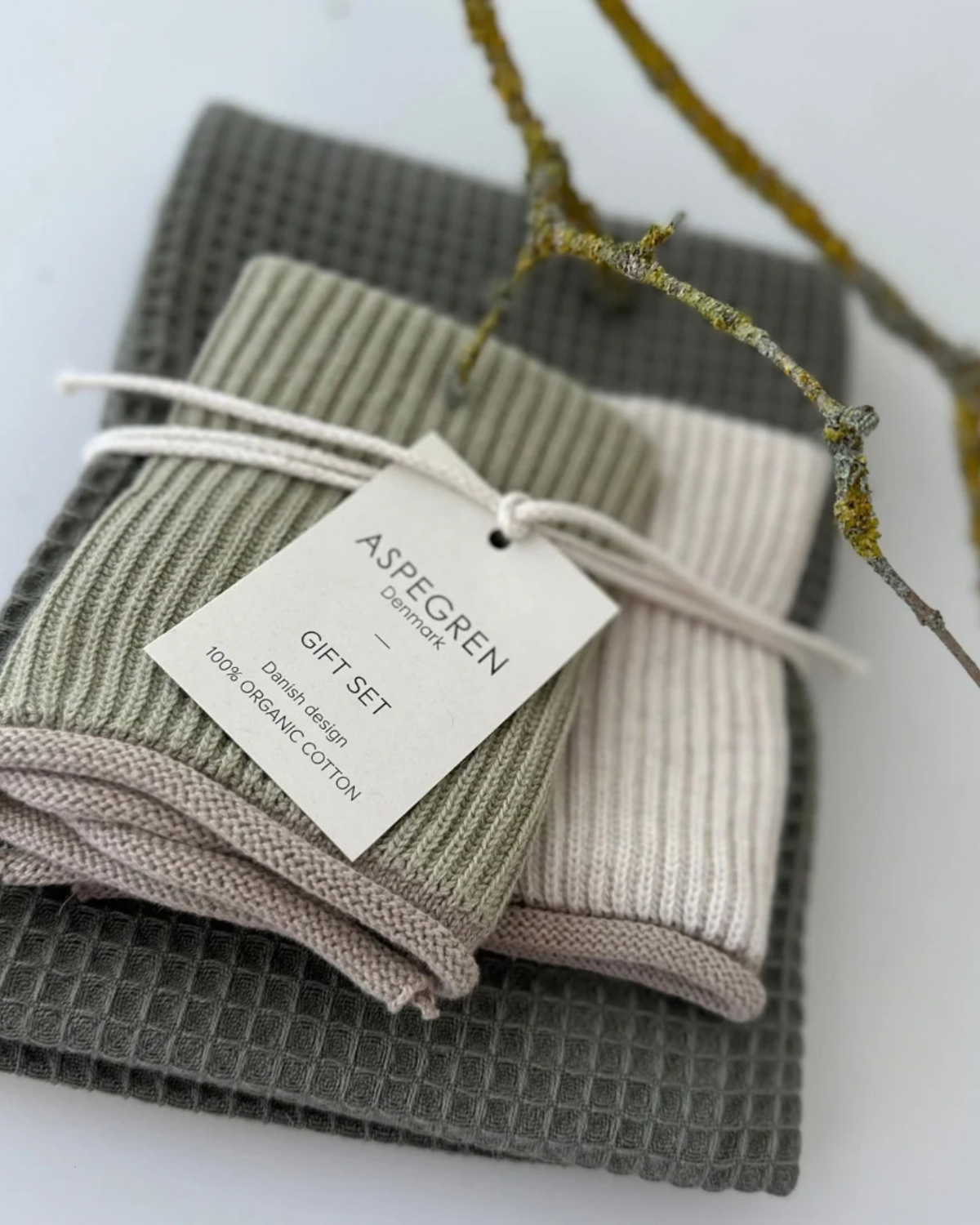 Coffret de torchons - Courgette