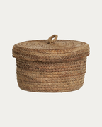 Paniers, feuille de bananier, naturel, lot de 2