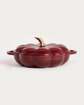 Cocotte en fonte émaillée Ghost Town – Citrouille bordeaux 2 L