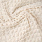 Torchon de cuisine beige avec surpiqures - Isola