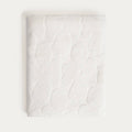 Serviette jacquard écru - Flores, 100 x 150 cm