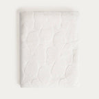 Serviette jacquard écru - Flores, 100 x 150 cm
