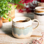 Tasse Sandy - Bleue et beige, 500 ml