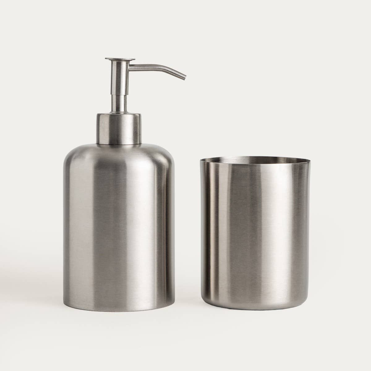 Gobelet de salle de bains Lington - Acier
