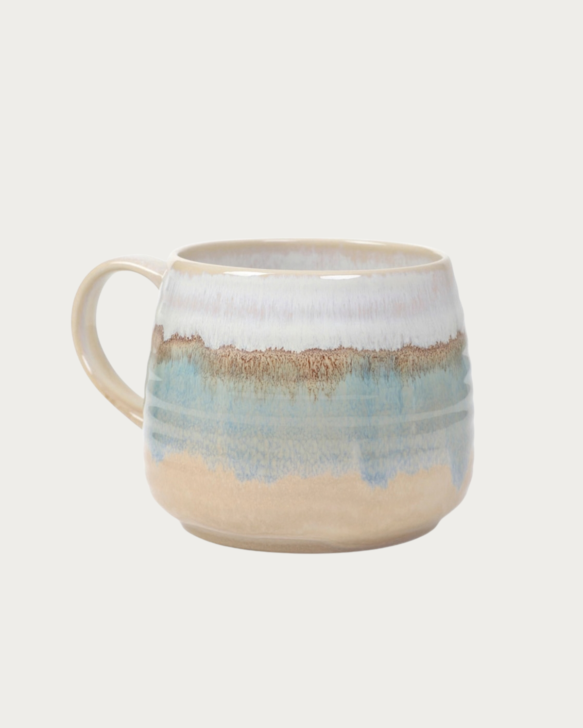 Tasse Sandy - Bleue et beige, 500 ml