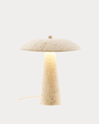 Lampe de table en travertin naturel - Consett