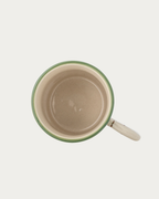 Hezha Tasse, Verte, Grès