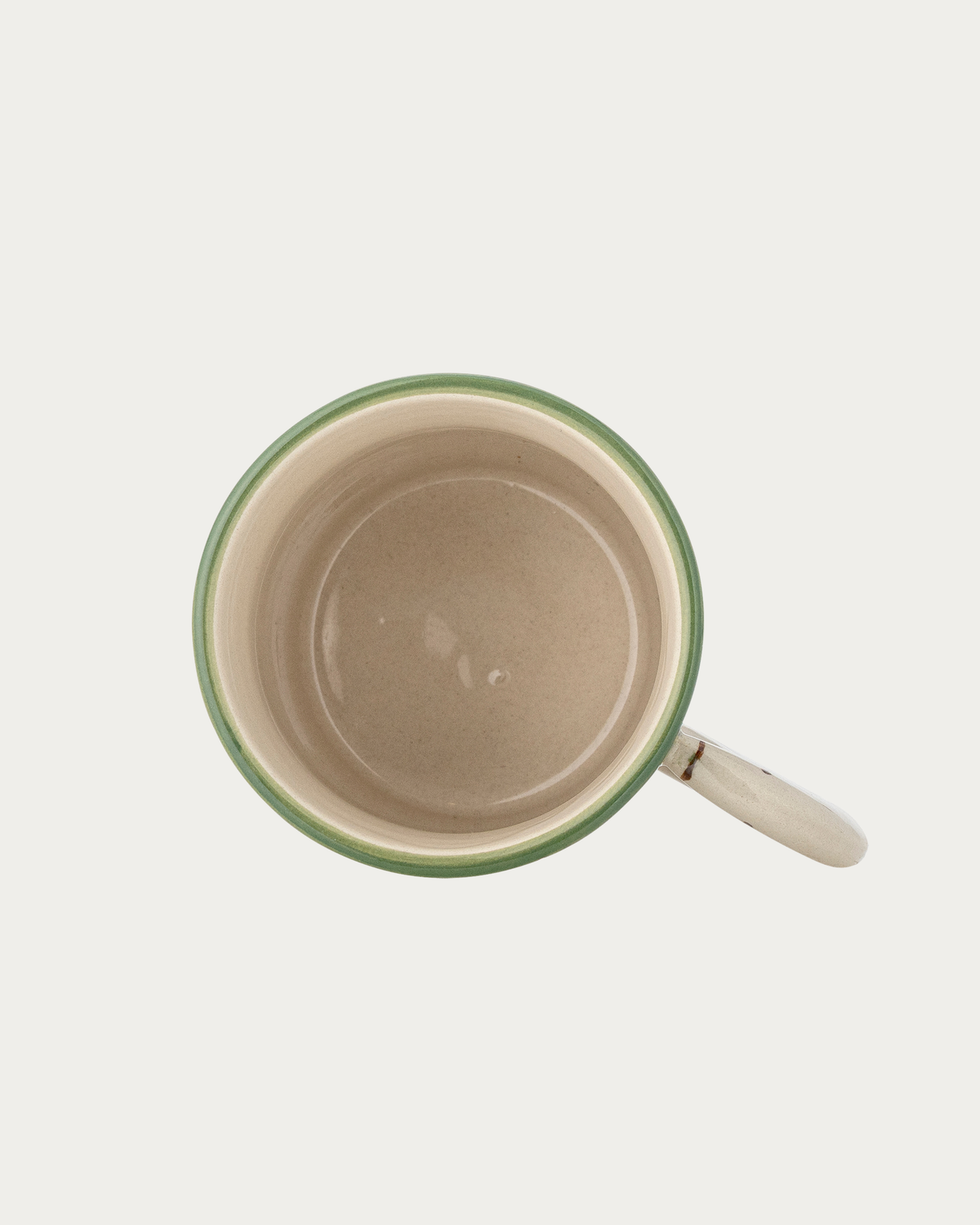 Hezha Tasse, Verte, Grès
