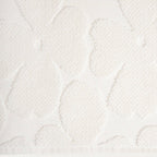 Serviette jacquard écru - Flores, 70 x 130 cm