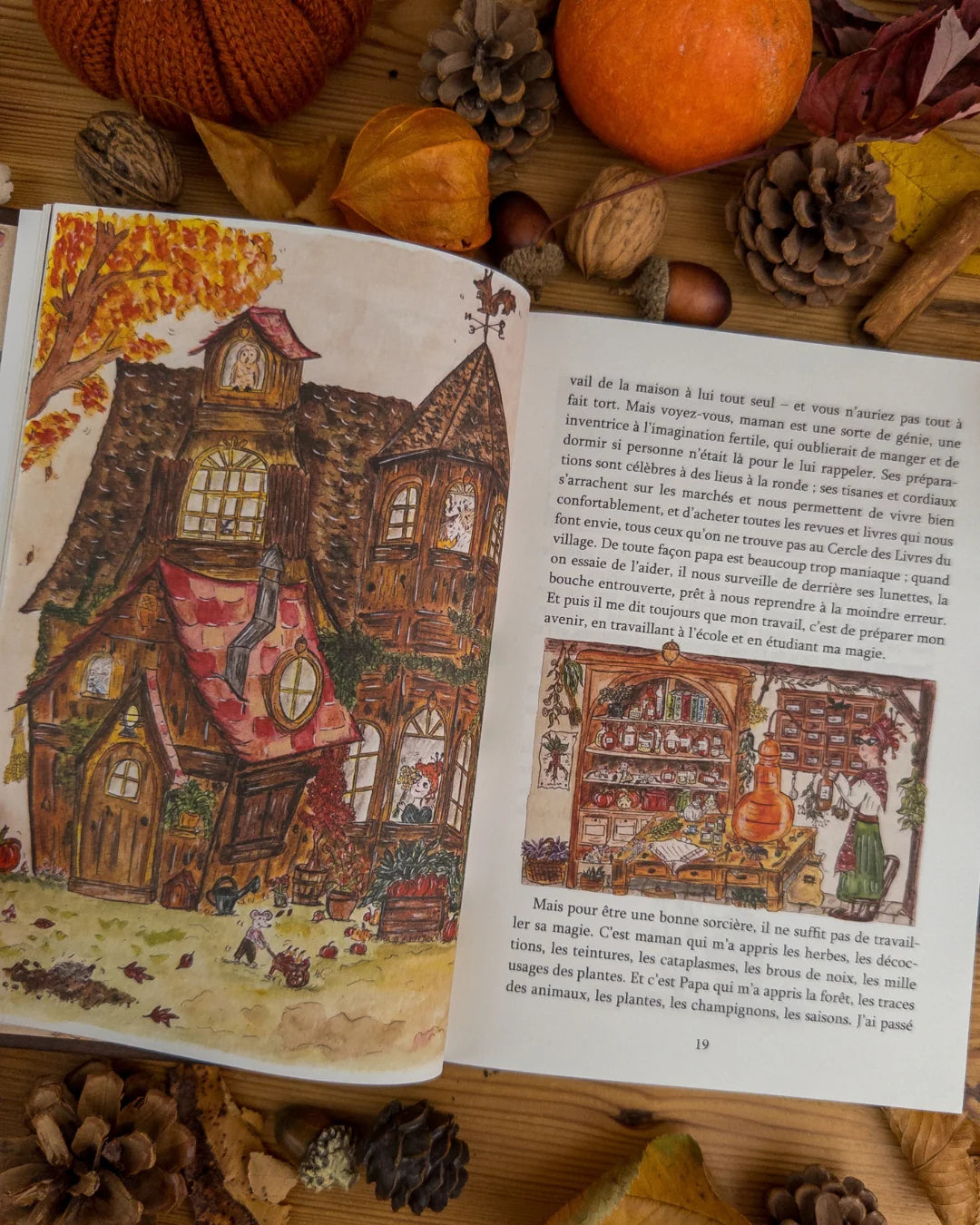 Verveine et l'équinoxe d'automne (édition prestige) - Carofromwoodland