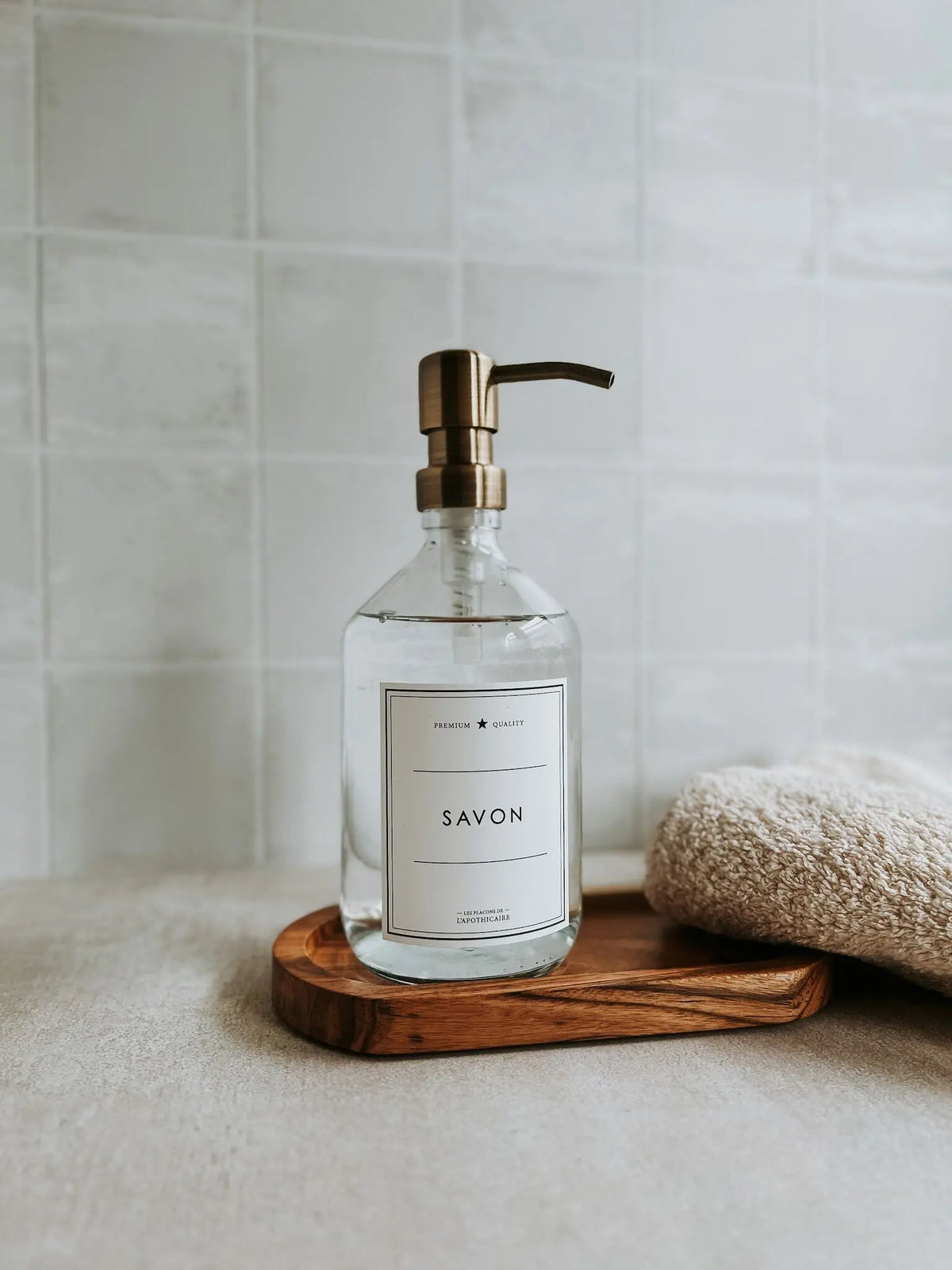 Flacon Savon Transparent - 500 ml