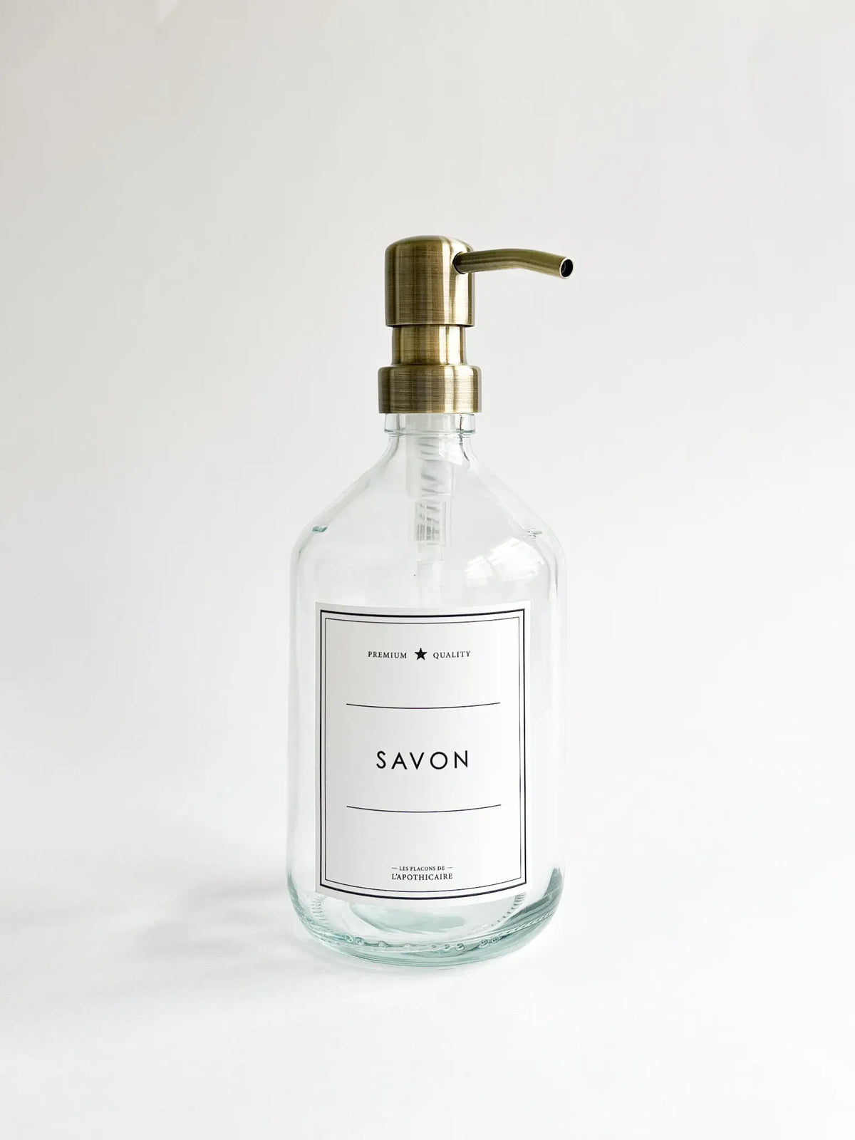 Flacon Savon Transparent - 500 ml