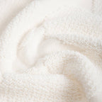 Serviette jacquard écru - Flores, 50 x 90 cm