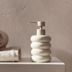 Distributeur en céramique - Bubbly, beige