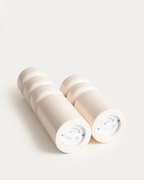 Ensemble de 2 moulins à épices – Crème