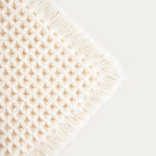 Tapis de salle de bains gaufré Vaffel - Beige