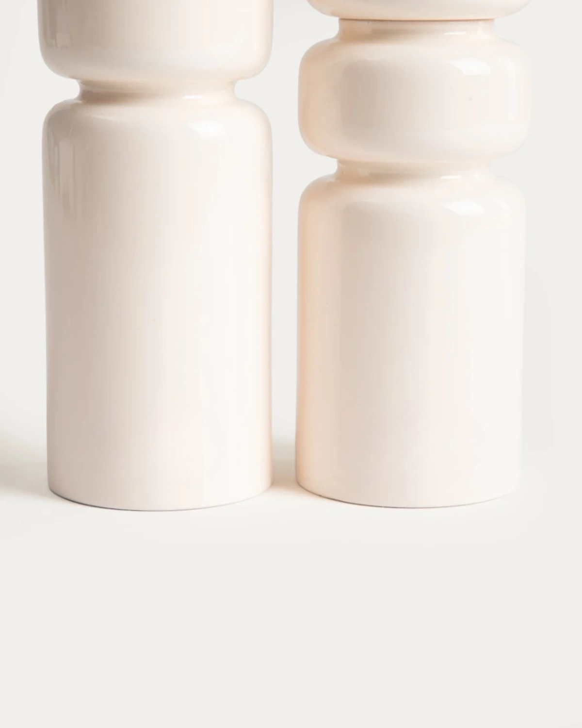 Ensemble de 2 moulins à épices – Crème
