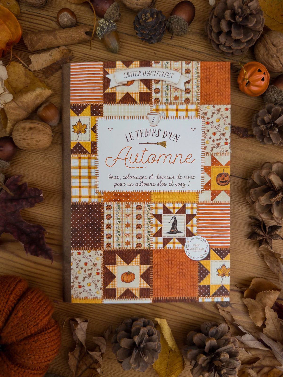 Cahier de jeux - le temps d'un automne - Carofromwoodland