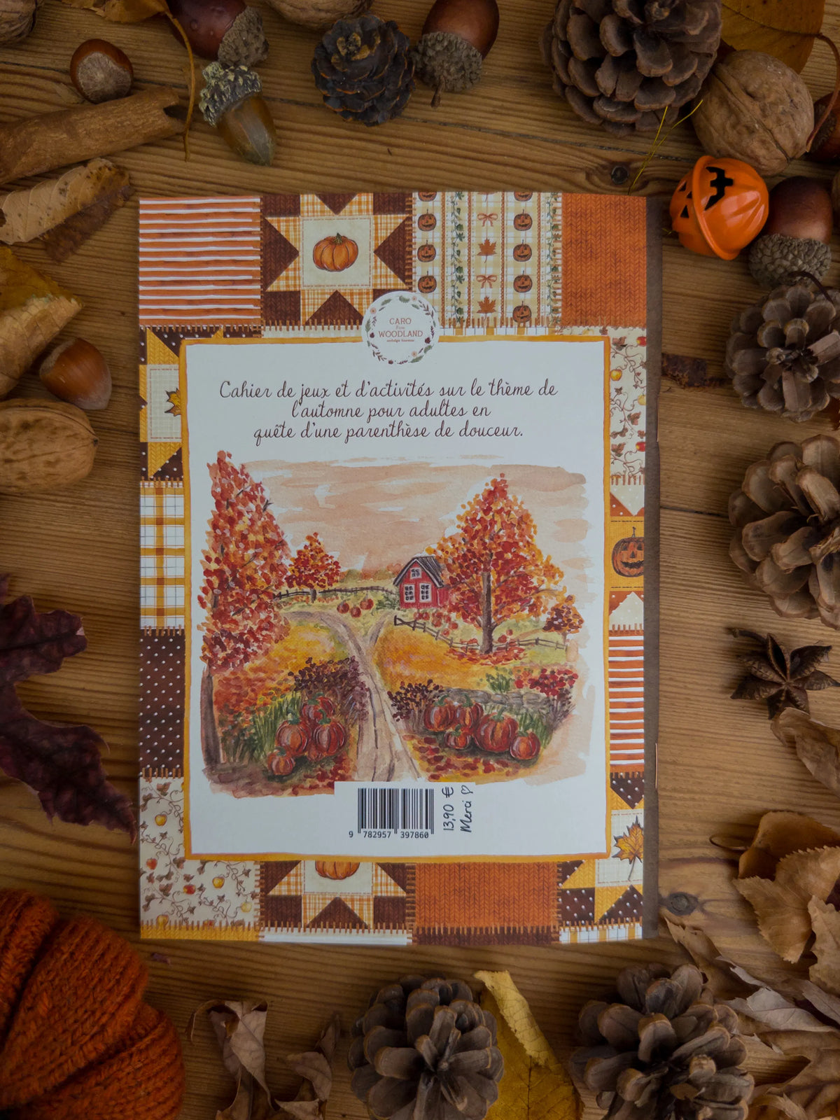 Cahier de jeux - le temps d'un automne - Carofromwoodland