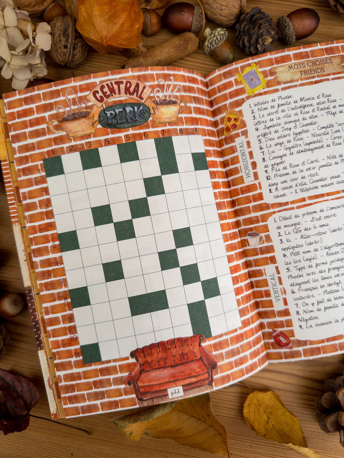 Cahier de jeux - le temps d'un automne - Carofromwoodland