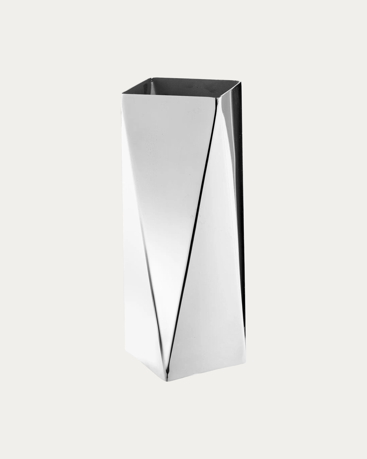 Vase en acier inoxydable - Chrome