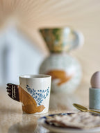 Hezha Tasse, Beige, Grès