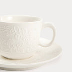 Ensemble de tasses avec soucoupes - Beno, 4 pièces