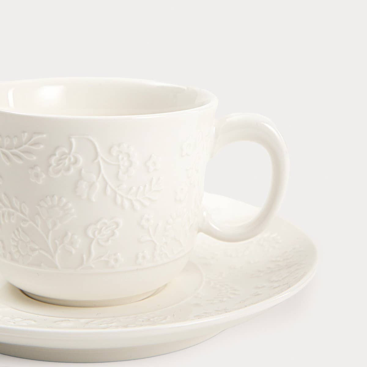 Ensemble de tasses avec soucoupes - Beno, 4 pièces