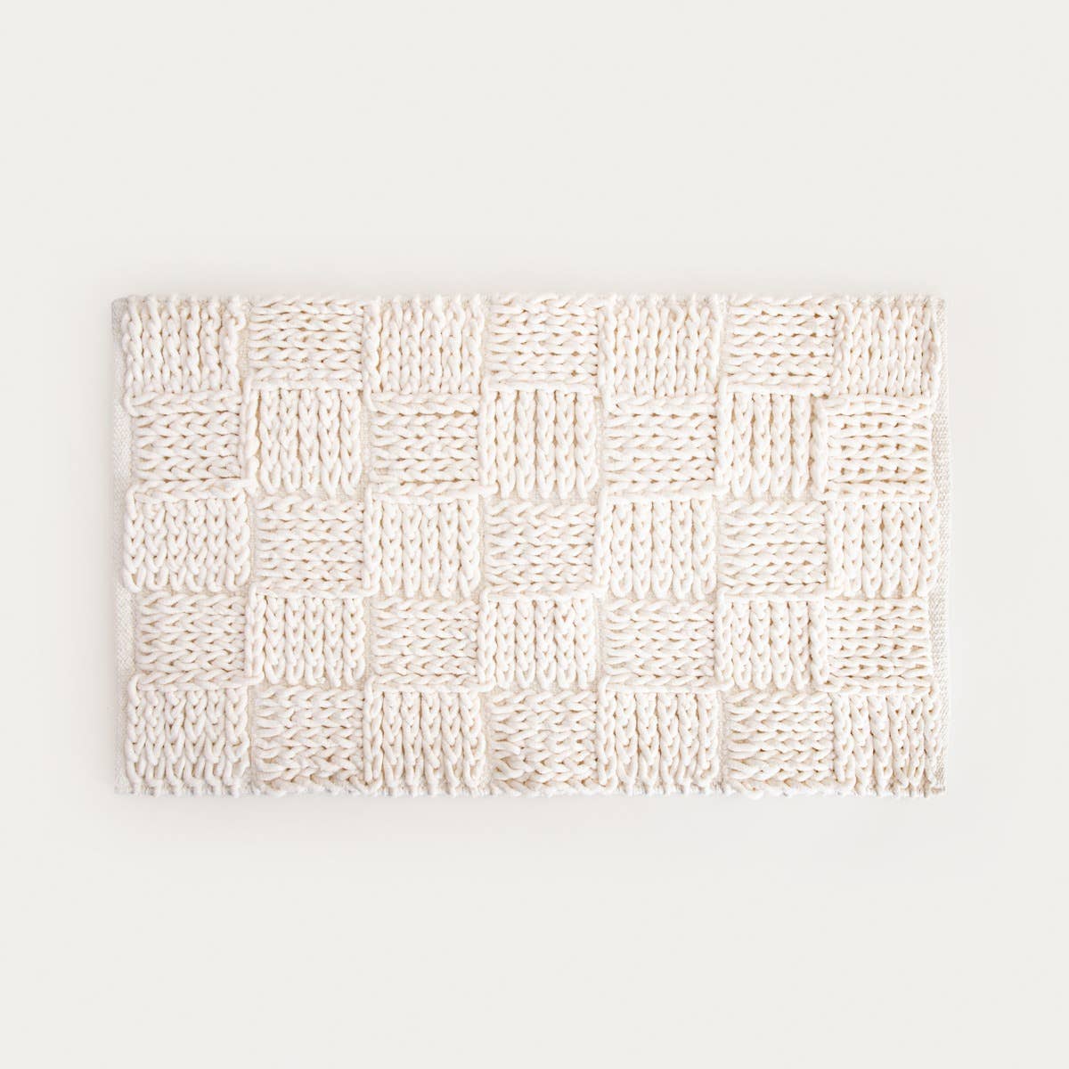 Tapis de bain écru - Tenu, 50 x 80 cm