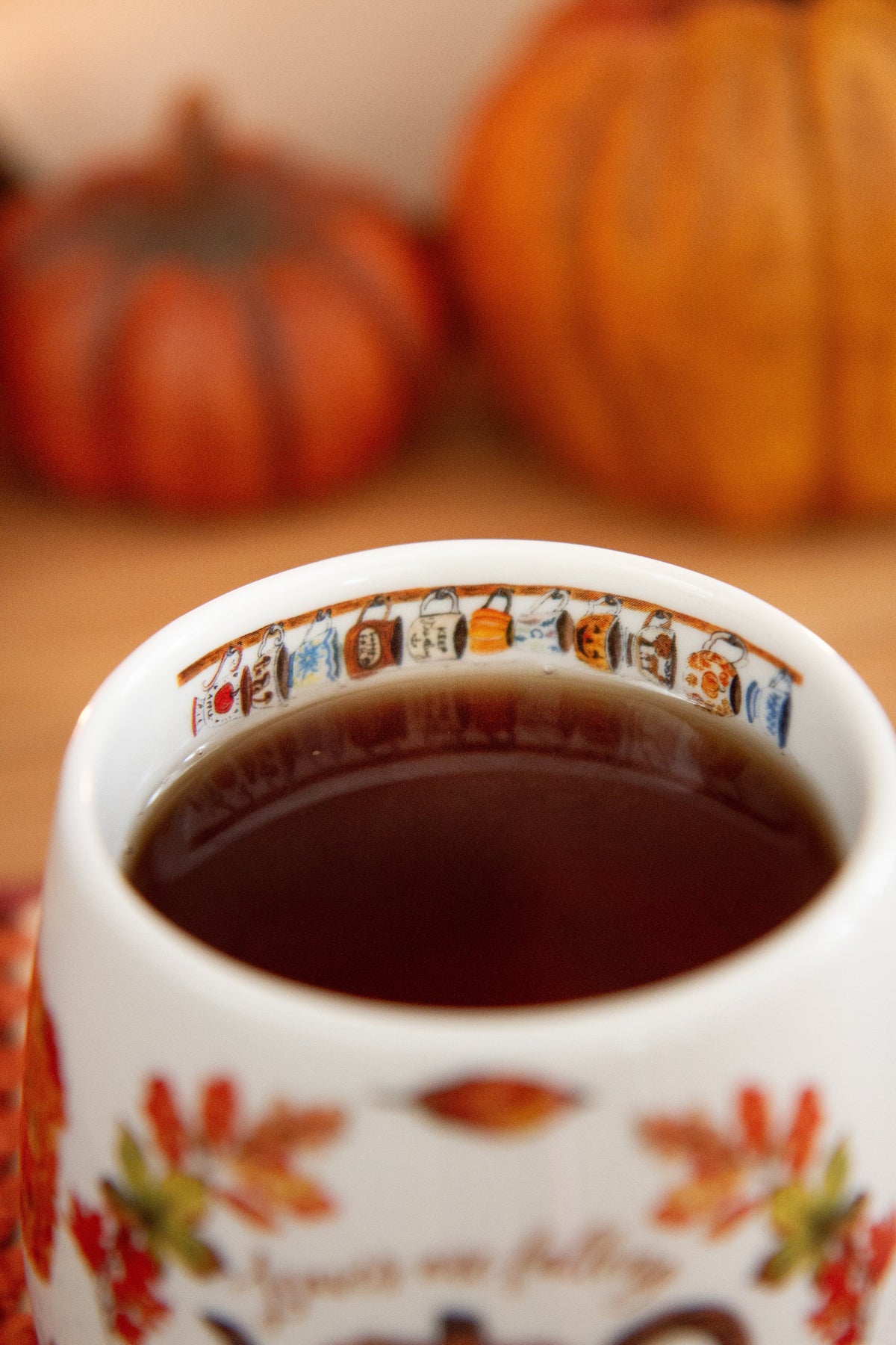 Mug théière d'automne - Carofromwoodland