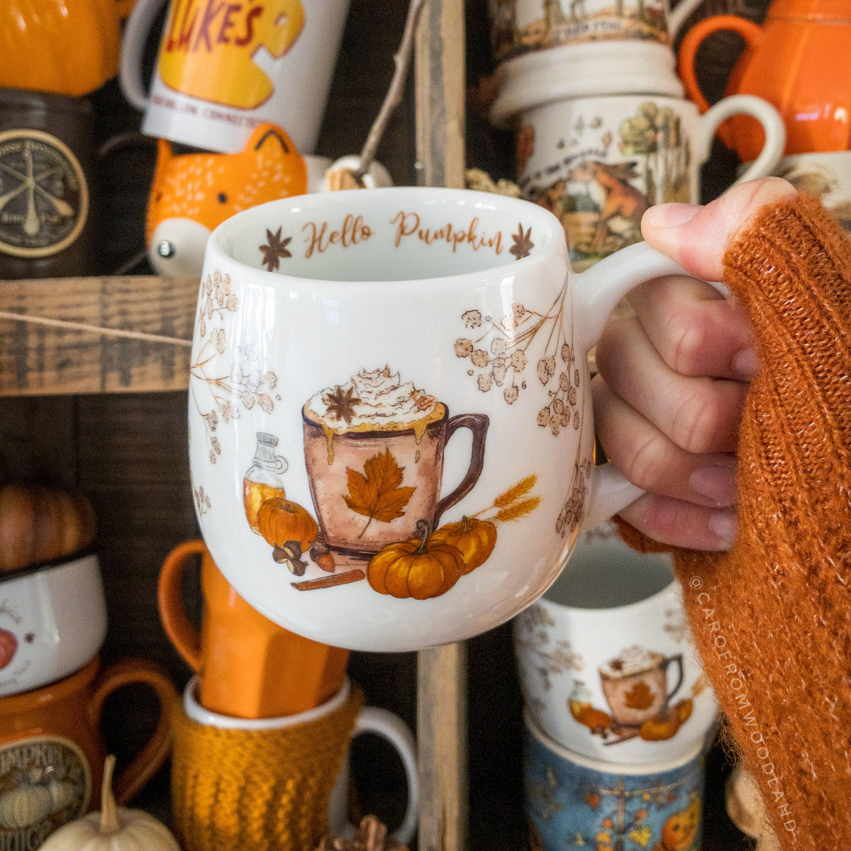 Mug Tea time d'automne - Carofromwoodland